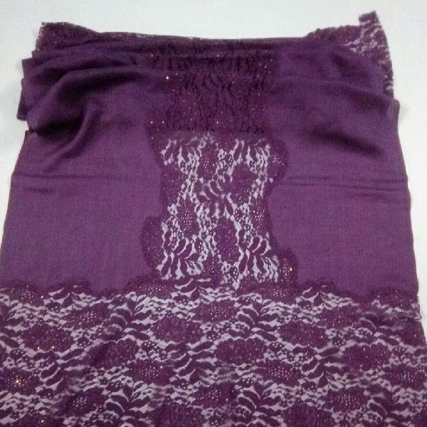 Fine Wool Lace Stole 07