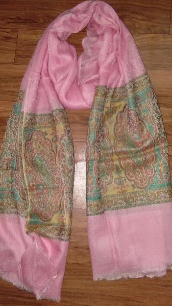 Fine Wool Self Palla Stole 02