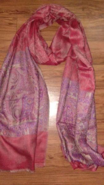 Fine Wool Self Palla Stole 03