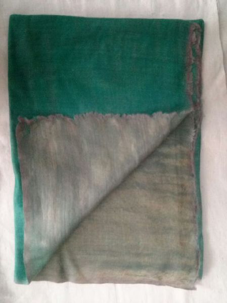 Reversible Zari Fine Wool Stole 05