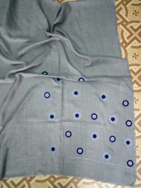 Swarovski Work Fine Wool Stole 06