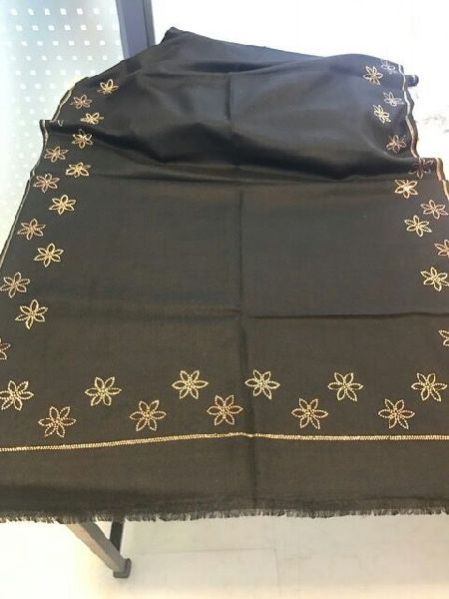 Swarovski Work Fine Wool Stole 05