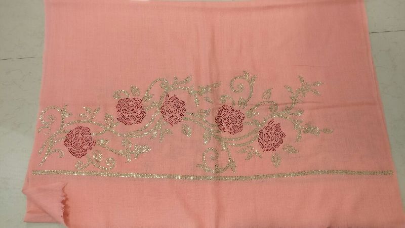 Swarovski Work Fine Wool Stole 07