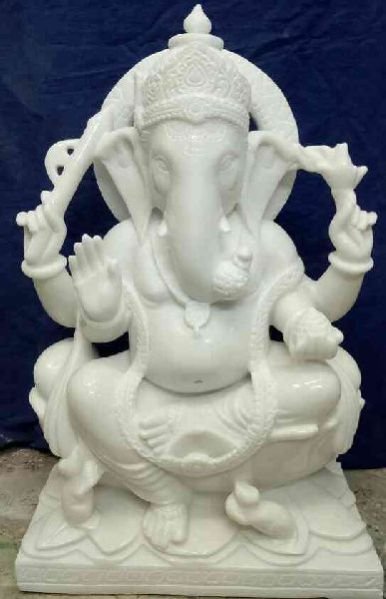 Marble Ganesh Statue 07