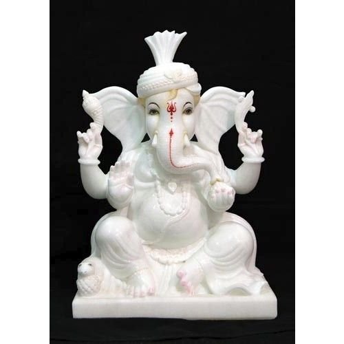 Marble Ganesh Statue 01