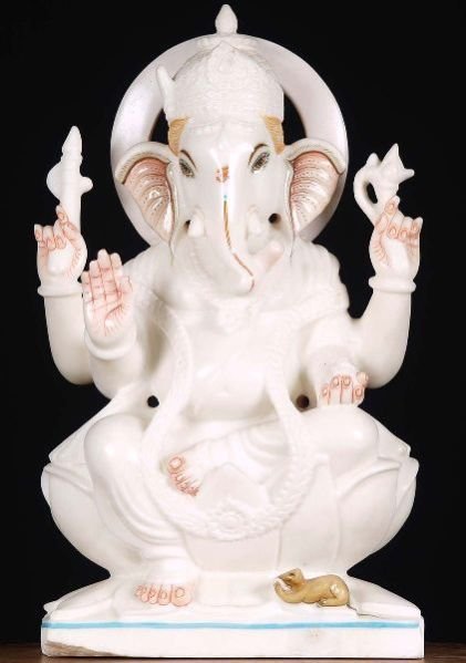 Marble Ganesh Statue 05