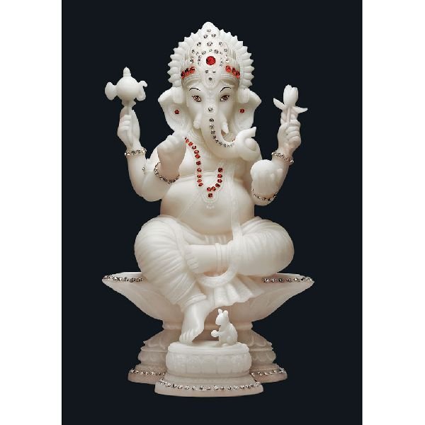 Marble Ganesh Statue 06