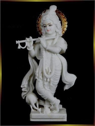 Marble Radha Krishna Statue 15