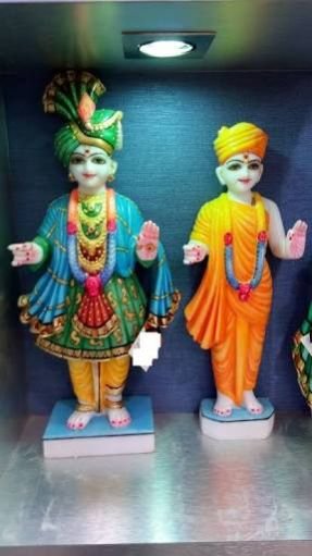 Marble Swaminarayan Statue 02