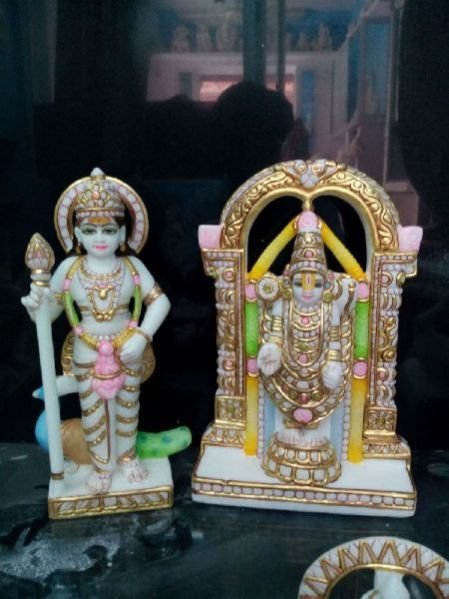 Marble Tirupati Balaji Statue 04