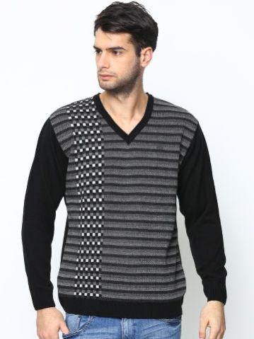 Mens V Neck T-Shirt (P-07)