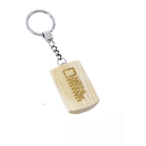 Wooden Promotional Keychain 01