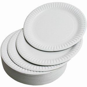 Disposable Round Paper Plate 02