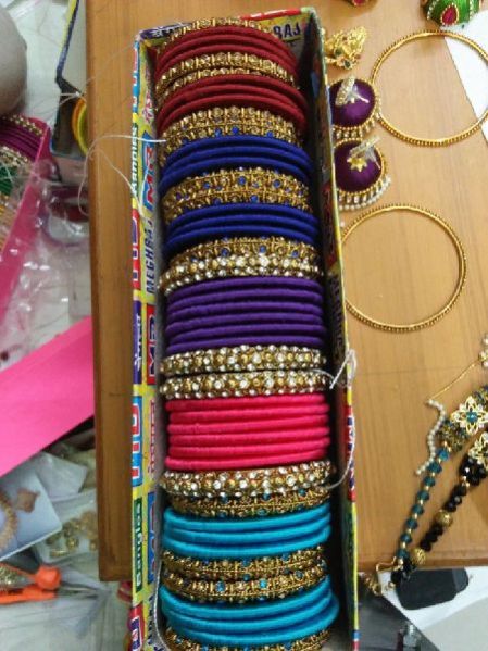 Silk Thread Bangles 02