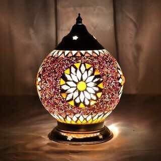 Mosaic Lantern 15