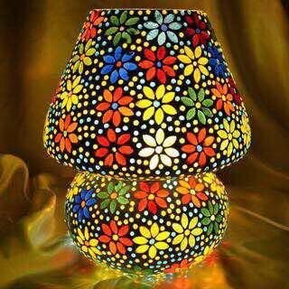 Mosaic Lantern 19