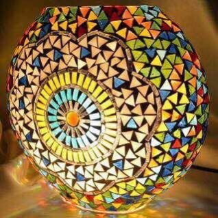 Mosaic Lantern 24
