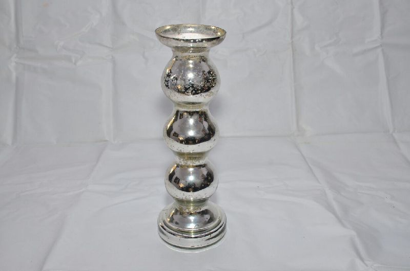 Mercury Pillar Candle Holder 11