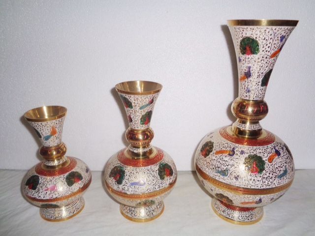 TK-B1002 Brass Flower Vase