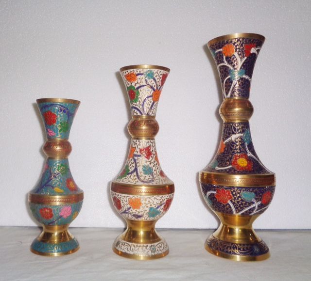 TK-B1004 Brass Flower Vase