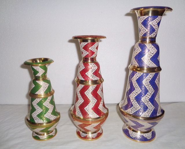 TK-B1006 Brass Flower Vase