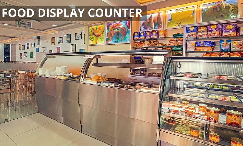 Hot & Cold Food Display Counter 02