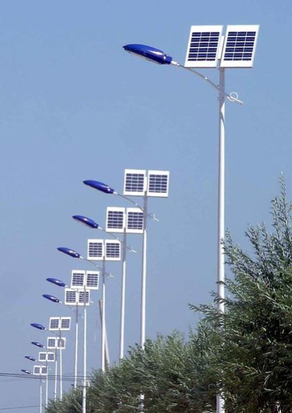 Solar Street Light Pole 01