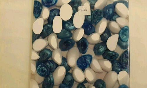 Agate Pebbles Wall Panel 03