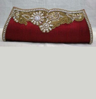 Embroidered Clutch Purse 04