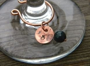 Metal Glass Charm 02