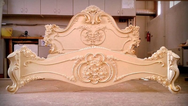 Wooden Carved Bed  01
