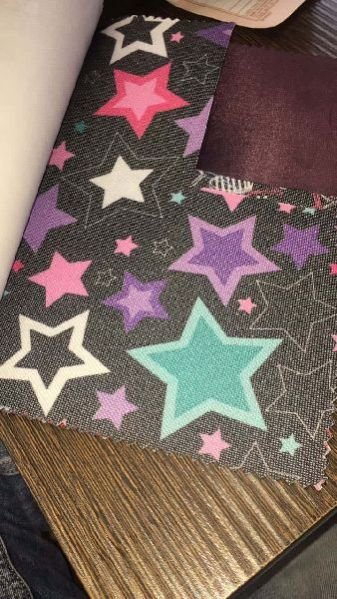 6 X 3 Printed Bag Fabric 01