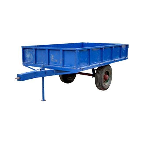 1 Axle Iron Tractor Trolley 02