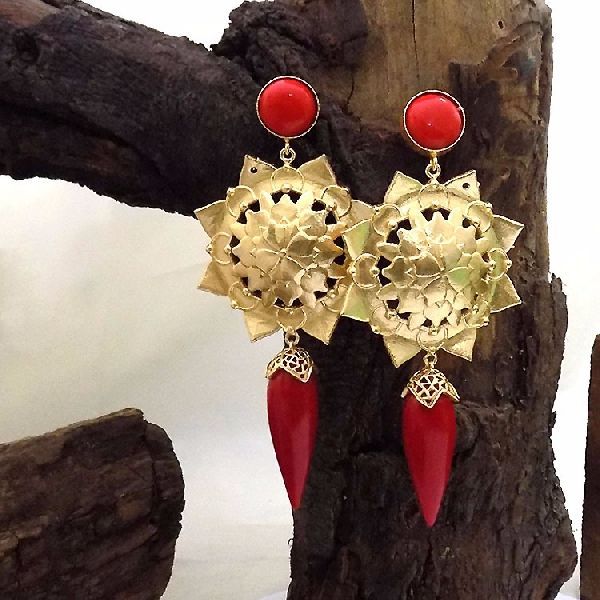 Gold Plated Earrings 02