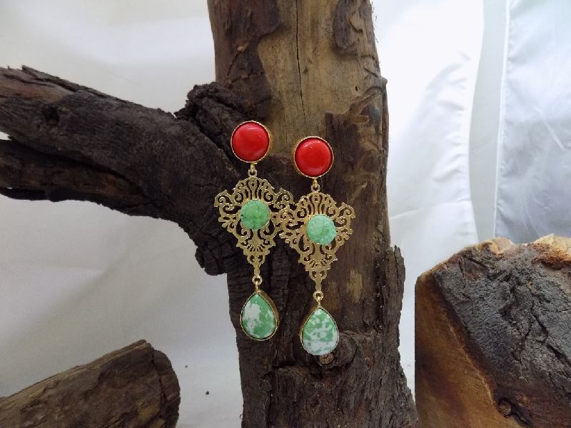 Gold Plated Earrings 04