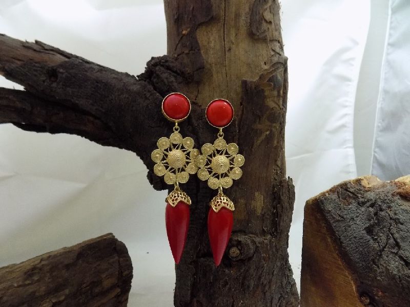 Gold Plated Earrings 08