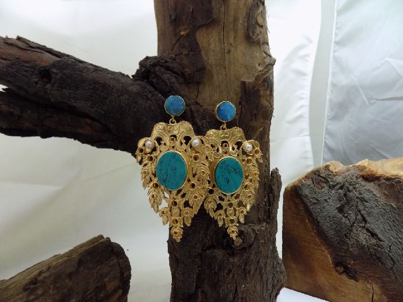 Gold Plated Earrings 09