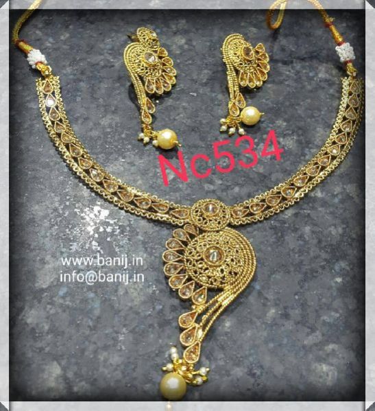 Kundan Necklace & Earring Set 07