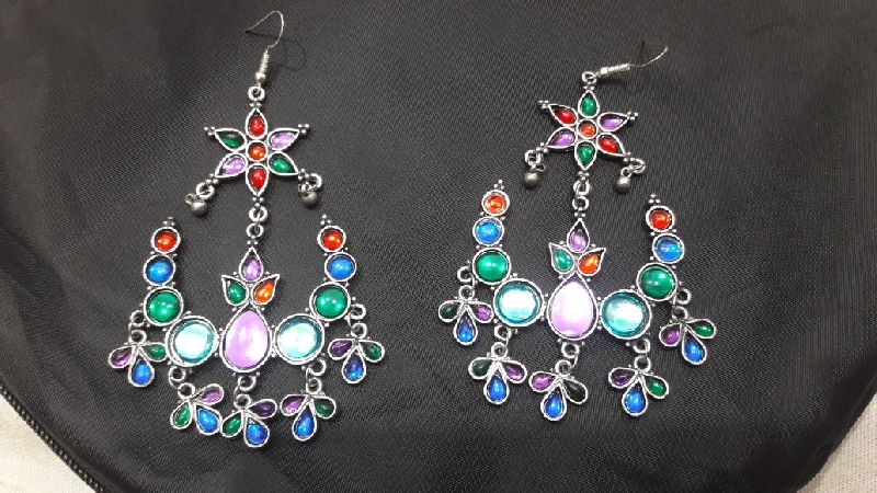 Oxidized Earrings 01