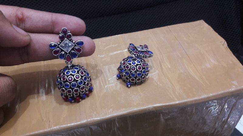 Oxidized Earrings 34