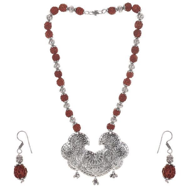 Oxidized Necklace & Earring Set 10