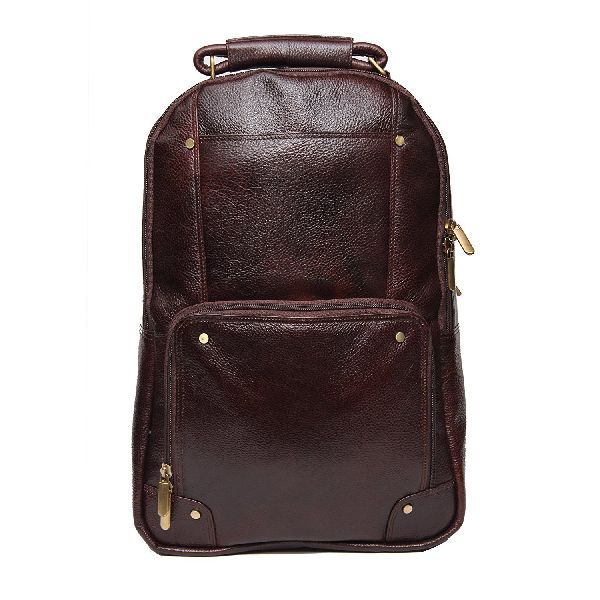 Mens Leather Backpack 04