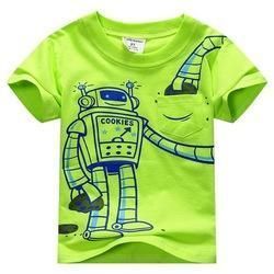 Kids Round Neck T-Shirts 01