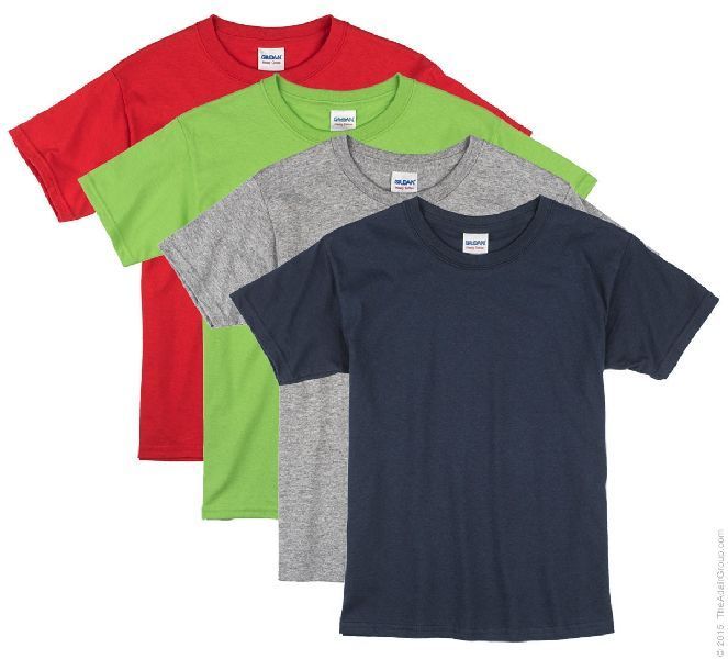 Kids Round Neck T-Shirts 02