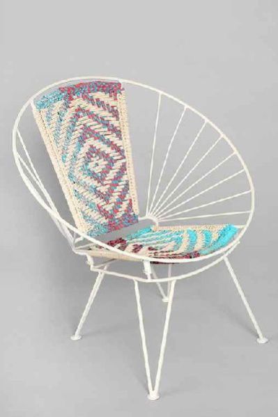 Woven Wire Chair 01