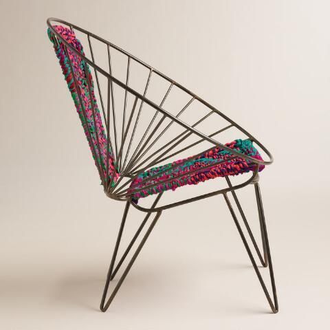 Woven Wire Chair 09