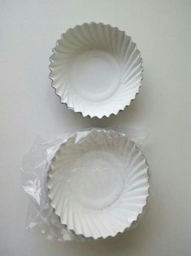 Disposable Plain Paper Plate 02
