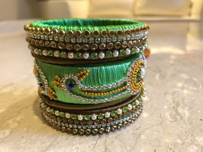 Silk Thread Bangles 09