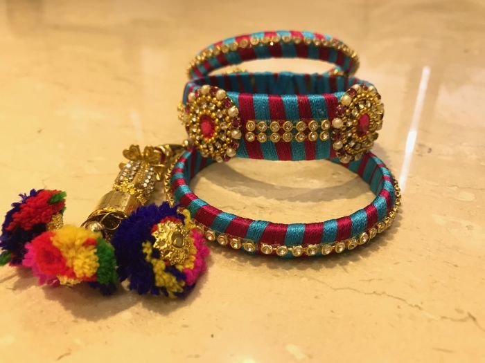 Silk Thread Bangles 16