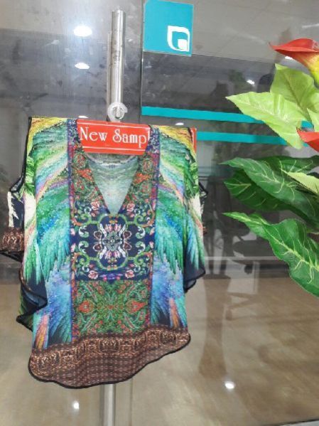 Ladies Printed Kaftan 02